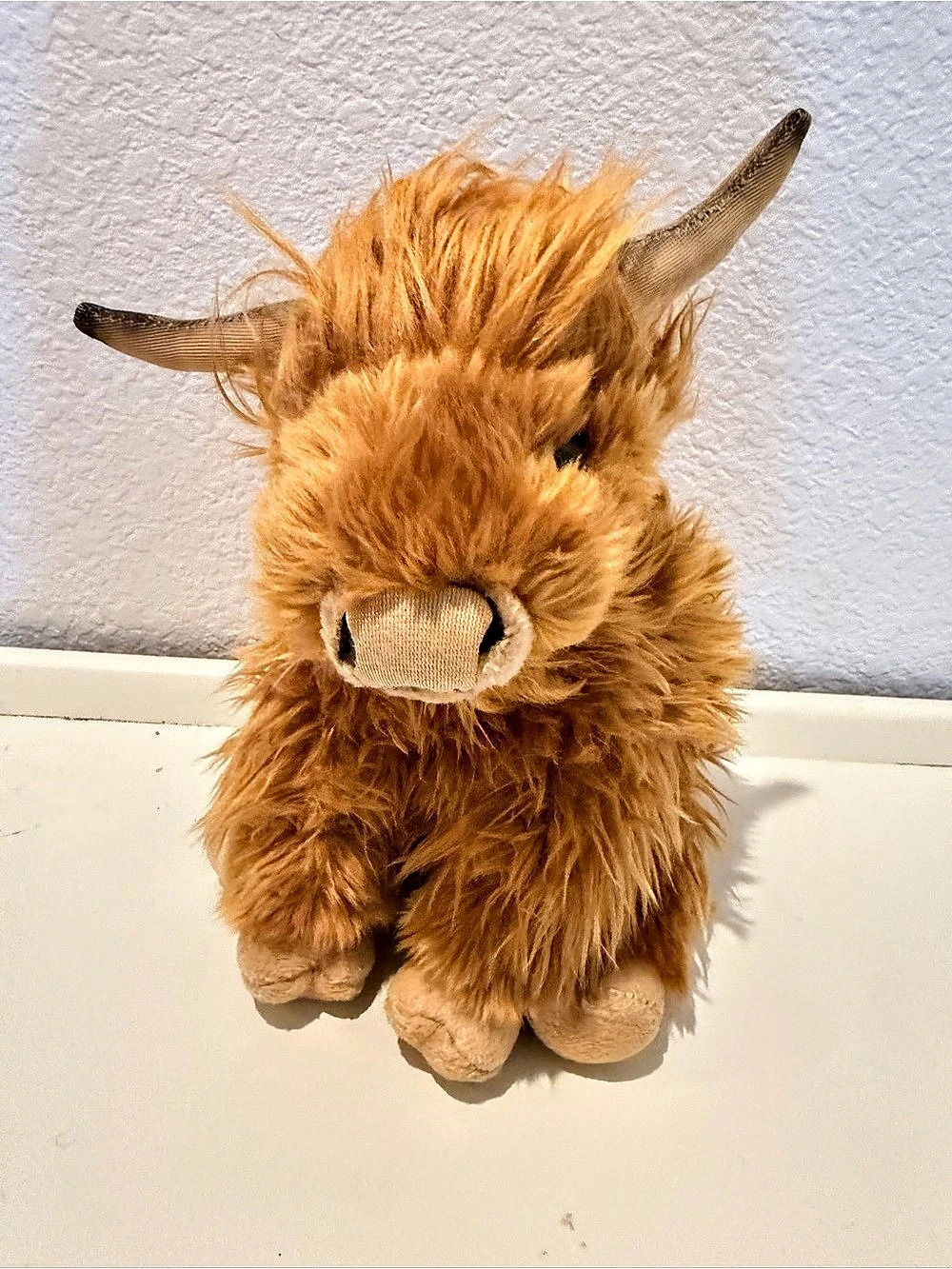 Living Nature Highland Cow Plush Toy Stuffed Animal